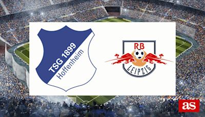 Hoffenheim 1-1 RB Leipzig: resultado, resumen y goles