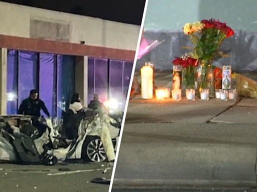 3 dead, 3 injured after Tesla crashes into building in Pasadena