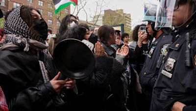 Over 100 pro-Palestinian protesters arrested from New York's Columbia campus