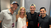 HGTV Stars Dave and Jenny Marrs Show Support for Jonathan Knight at NKOTB Concert