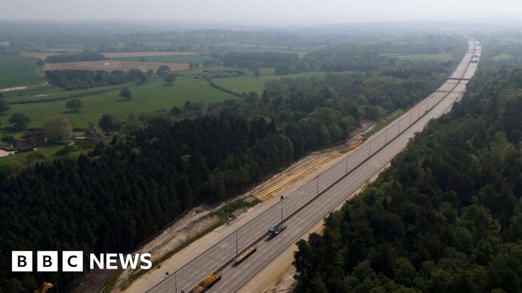 Surrey: Section of M25 set for third full weekend closure