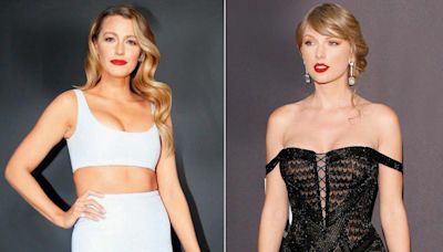 Blake Lively cheers for Taylor Swift