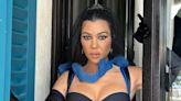 Kourtney Kardashian Shares Black-Veiled Pre-Wedding Photos: 'Here Comes The...'