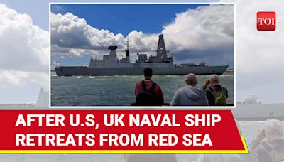 Red Sea: Another NATO Destroyer Retreats Amid Houthis' Unrelenting Attacks I Watch | International - Times of India Videos