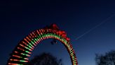 Thousands of lights at Chicago Botanic Garden illuminate tunnels, lilies and art