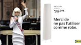 JO de Paris 2024 : la robe d’Arielle Dombasle comparée à une lampe Ikea… par Ikea