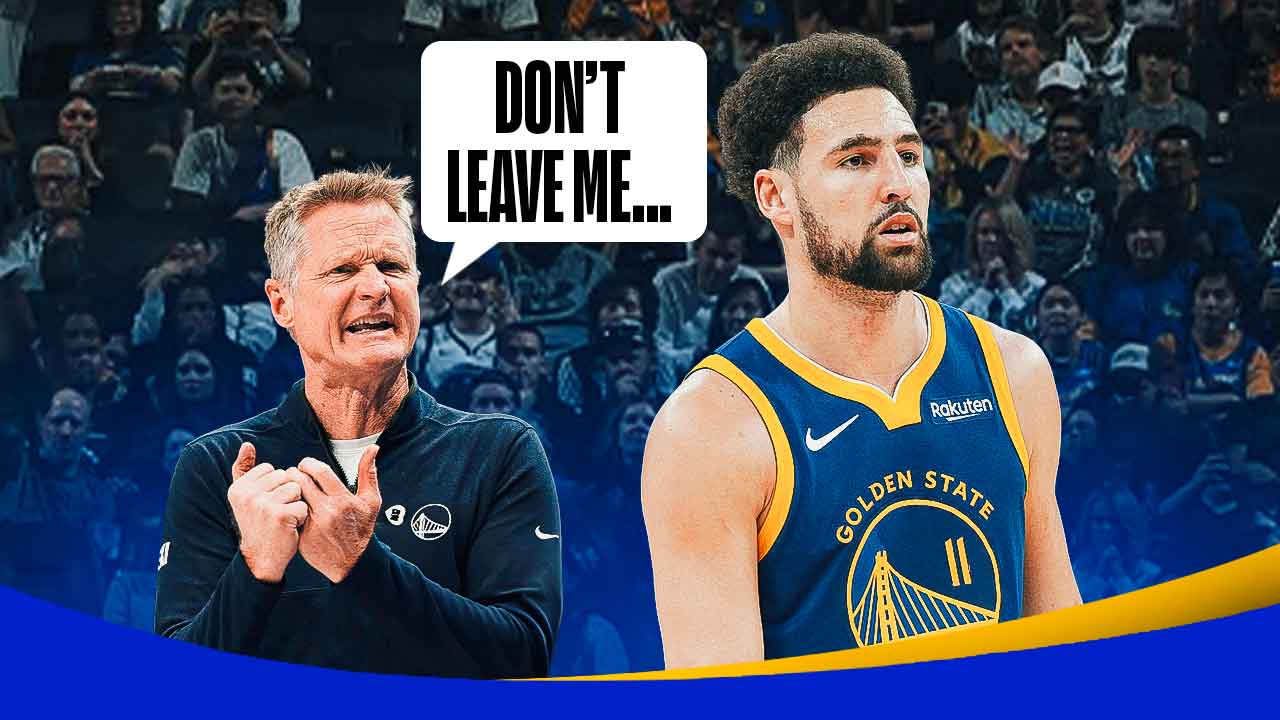 Warriors' Steve Kerr makes 'desperate' pitch to Klay Thompson