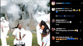 Jacquees and Deion Sander's daughter host gender reveal
