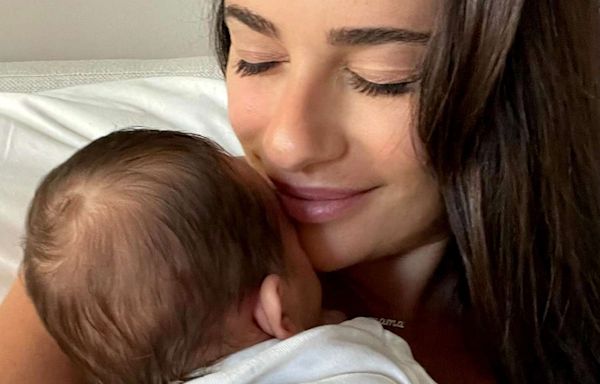 Lea Michele Shares Look Into 'Life Lately' as a Mom of 2 — Including BFF Jonathan Groff Meeting Baby Daughter Emery