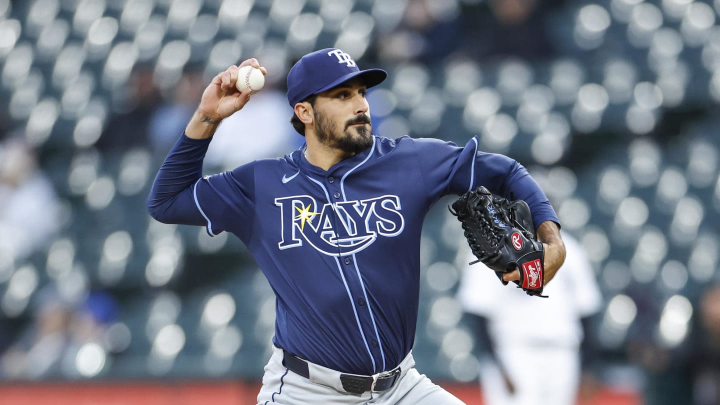 Zach Eflin Throws Bullpen Session, Nearing Return to Tampa Bay Rays' Rotation