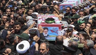 Ceremonia de despedida al presidente Raisi en Irán