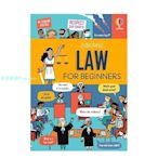 【現貨】初學者的法律書Law for Beginners 少兒職業發展啟蒙繪本指南6歲以上 英文書籍