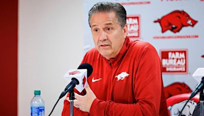 John Calipari says on podcast Arkansas could have 'eight or nine guys' on 2024-25 roster | Sporting News