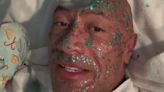 Dwayne 'The Rock' Johnson's daughters give him a 'glitter facial'