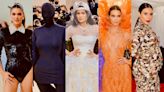 See the Kardashians' & Jenners' Met Gala Looks Through the Years