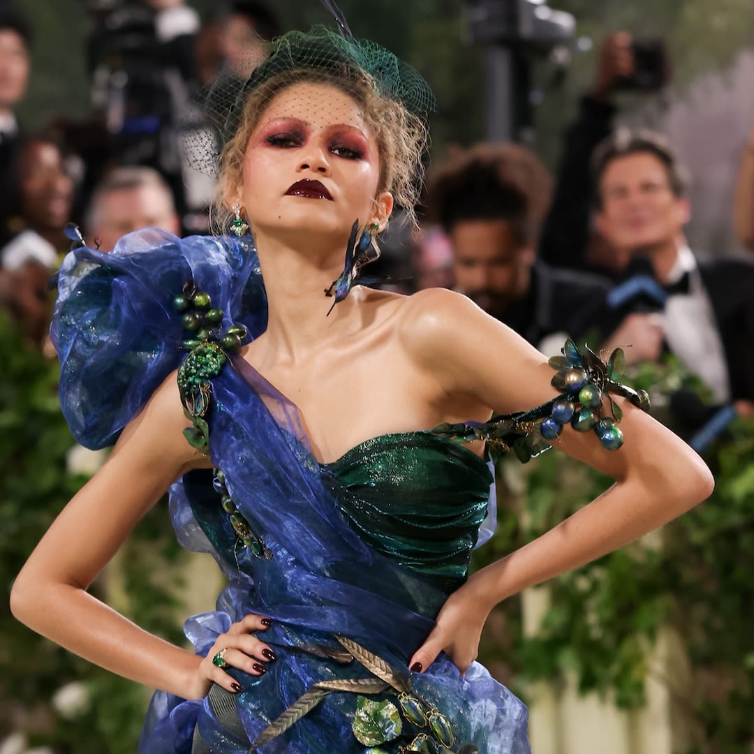 Only Zendaya Could Make Thin Eyebrows Trendy at the 2024 Met Gala - E! Online