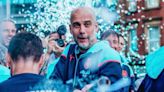 Así vivió Guardiola las celebraciones del City por la conquista de la Premier League.mp4