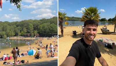 'I went to London's secret beach - it was better than Brighton'