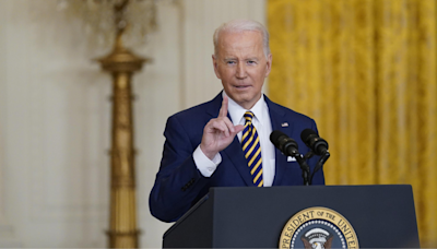 Joe Biden Press Conference Scripted? Teleprompters At Scene Spark Doubts