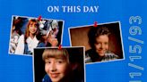 Britney Spears, Justin Timberlake and Christina Aguilera made their 'Mickey Mouse Club' debuts on this day in 1993
