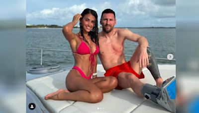 Copa America Winning Captain Lionel Messi Shares Pics From Holiday With Wife