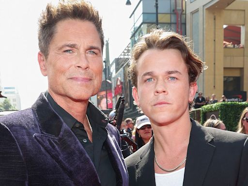 Rob Lowe's son says he's a 'complete idiot in the best way'