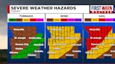 FIRST WARN WEATHER DAY: Declared Tuesday due to large hail, high winds