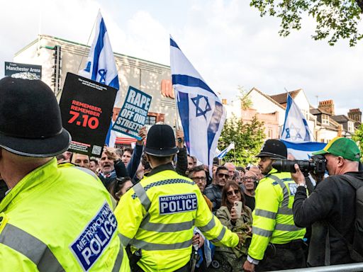 Watch: BBC describes pro-Palestine protest outside London cinema as a ‘vigil’