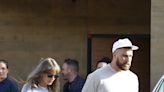 Taylor Swift and Travis Kelce Coordinate in Spring Looks for Malibu Lunch Date
