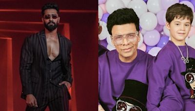 Karan Johar Can't Stop Laughing As Son Yash Recreates Vicky Kaushal's Tauba Tauba Hook Step