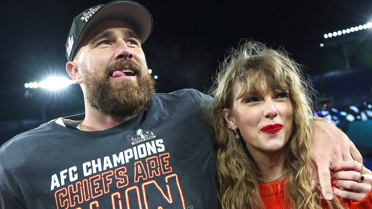 Travis Kelce Pictured on L.A. Set as Taylor Swift Resumes 'Eras' in Paris: How He Still Showed Her Support