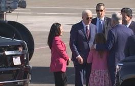 President Biden arrives in Seattle for separate fundraising events