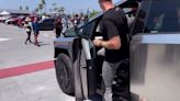 Tesla Cybertruck May Not Look Sharp, But Its Leg-Slicing Doors Sure Are