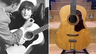 John Lennon’s lost Help! Framus 12-string has become one of the most expensive guitars to ever sell at auction