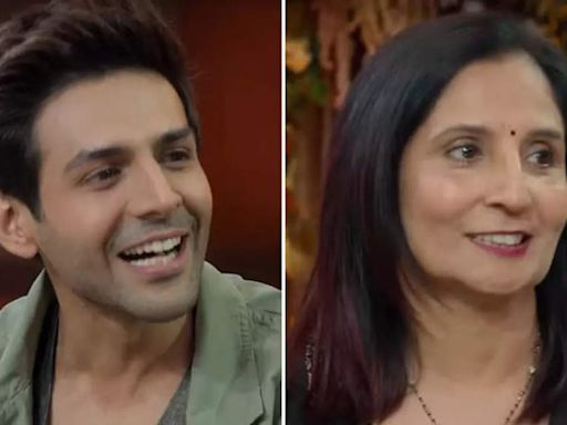 ...Great Indian Kapil Show: Kartik Aaryan's mom reveals he kept his passion for acting a secret until he got 'Pyaar Ka Punchnama'; says 'Par Main khush nahi thi' - Times of India...