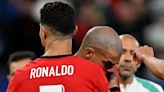 Cristiano Ronaldo consoles Pepe as veteran defender cries on Portugal captain’s shoulders after Euro 2024 elimination