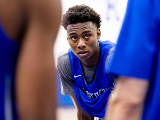 ‘He didn’t trust anybody.’ How Jaxson Robinson found his path to Kentucky basketball.