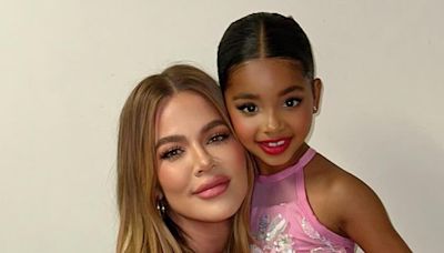 Khloe defends heavy makeup on daughter True, 6, and calls fans 'cray cray'