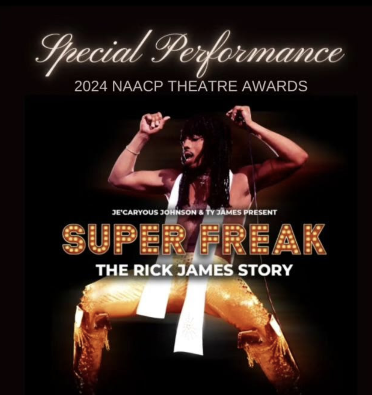 ...Stokley To Receive The NAACP Trailblazer Theatre Award At 'Super Freak: The Rick James Story' L.A. Premiere