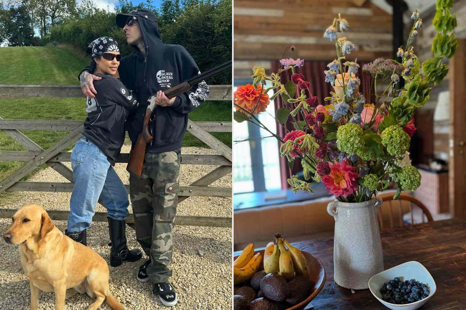 Kourtney Kardashian Shares Glimpse of Romantic Getaway with Husband Travis Barker