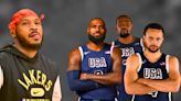 Carmelo Anthony Excludes LeBron James, Stephen Curry and Kevin Durant From Team USA Starting 5