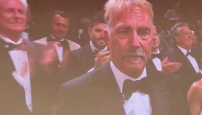 La Nación / Cannes: ovación de 7 minutos hace llorar a Kevin Costner