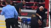 Un boxeador argentino sufrió un brutal KO en Estados Unidos y terminó en el hospital