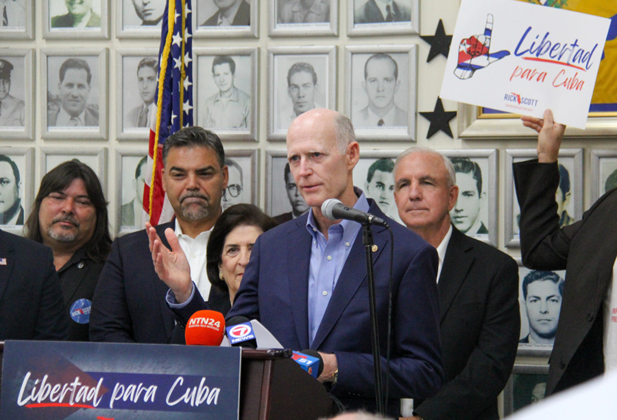 Rick Scott spotlights Cuban-American support, slams Joe Biden for coddling 'murderous dictatorship'