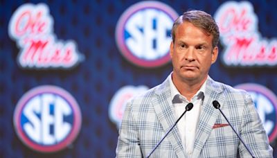 WATCH: Ole Miss Coach Lane Kiffin Trolls Paul Finebaum at SEC Media Days