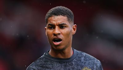 What was said to Marcus Rashford during angry Manchester United warm-up incident