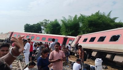 Coaches overturn as Chandigarh-Dibrugarh Express derails in UP’s Gonda
