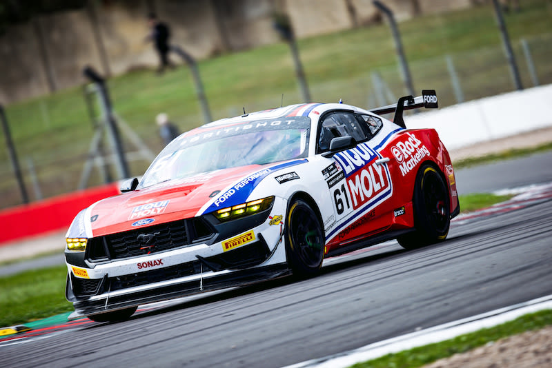 Evans making a mark with a Mustang in Europe