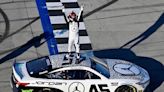 McDowell gets turned, Reddick escapes chaos with Talladega Cup win