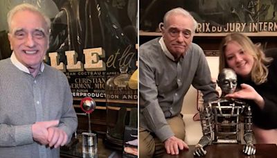 Martin Scorsese Shares Glimpse Inside His New York City Home, Including Movie Posters and Director's Chair